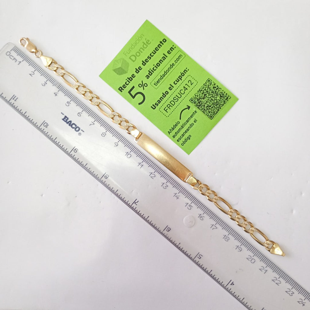 ESCLAVA ORO 14 K 14.9 GRMS (SEMINUEVO)