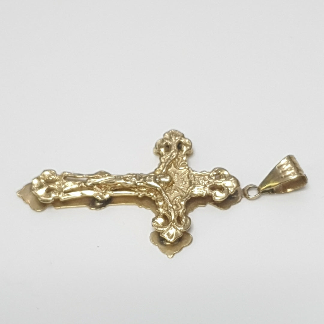 CRUCIFIJO ORO 14 K 6.6 GRMS (SEMINUEVO)