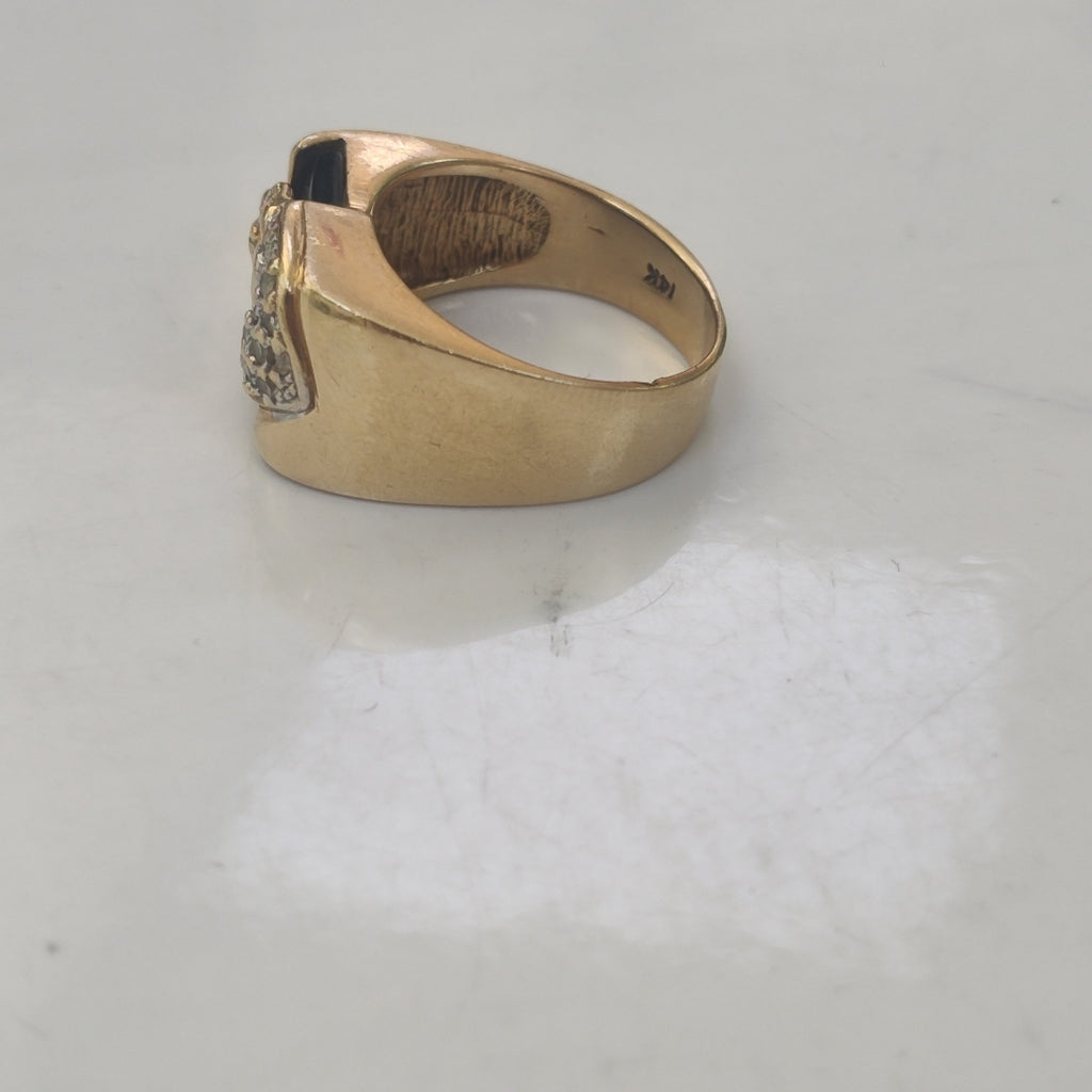 ANILLO ORO 10 K 11.9 GRMS (SEMINUEVO)