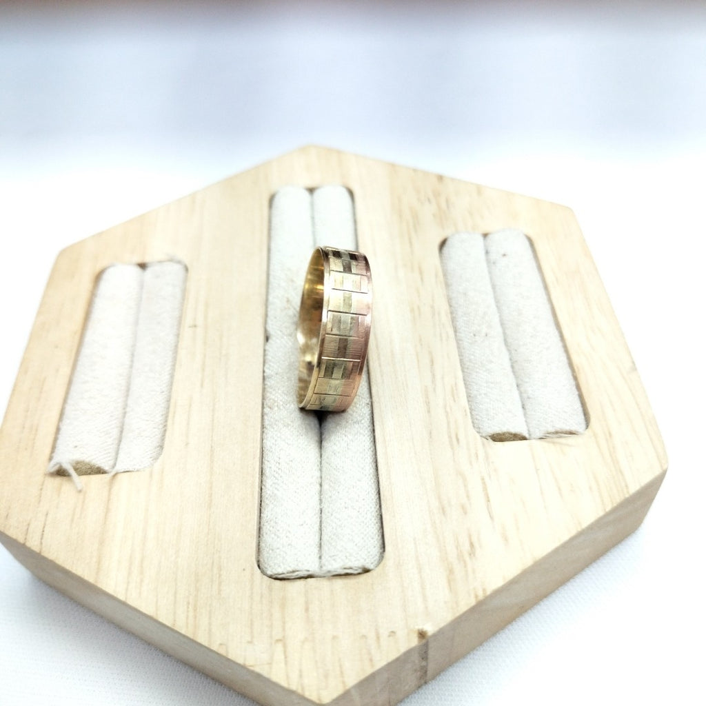 ARGOLLA ORO COMBINADO 8 K 2,60 GRMS (SEMINUEVO)