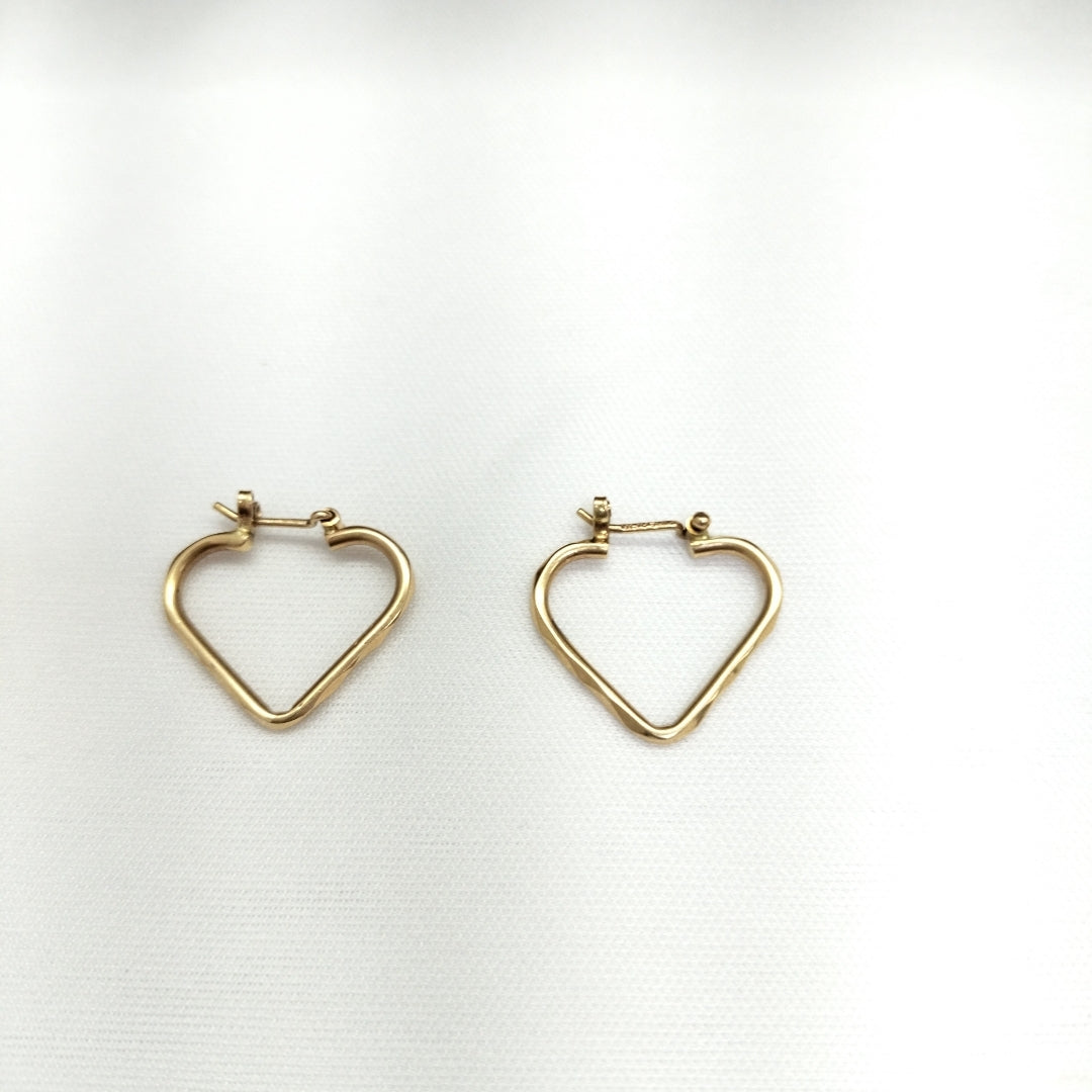 ARRACADAS PAR ORO 14 K 3,00 GRMS (SEMINUEVO)