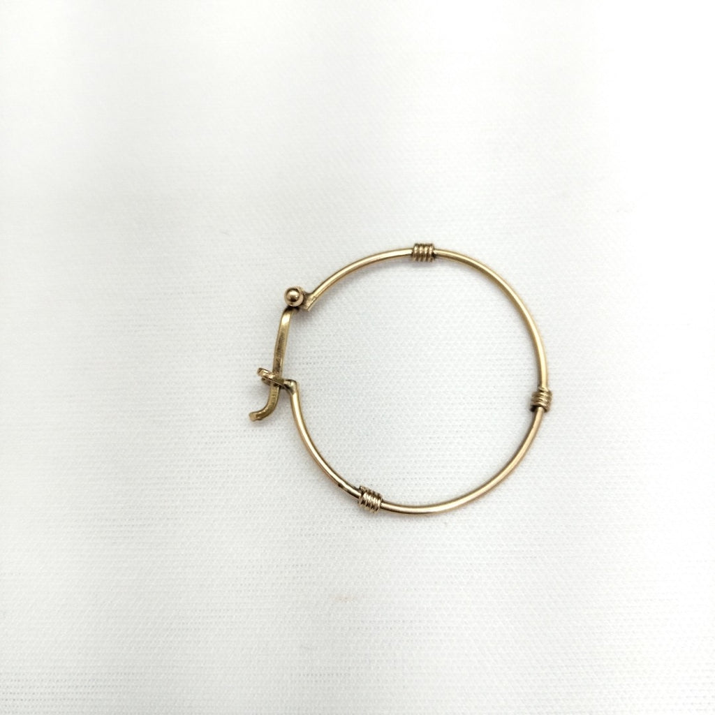 ARRACADAS PAR ORO 14 K 2,90 GRMS (SEMINUEVO)