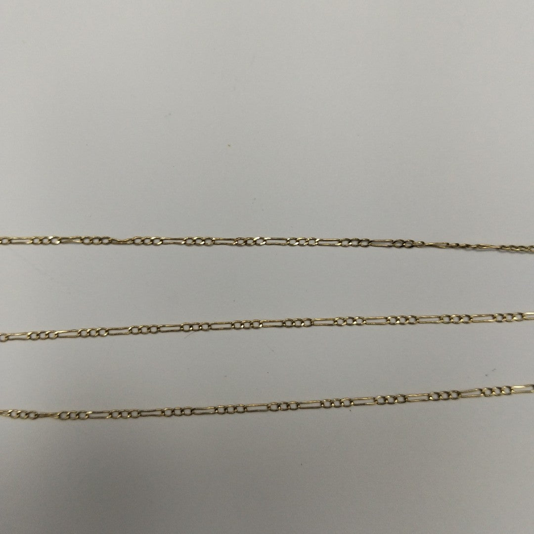 K1 1,20 GRMS 14 K ESPECIFICACIONES COMPLEMENTARIAS ESLABON CARTIER MIXTO CON BOR (SEMINUEVO)