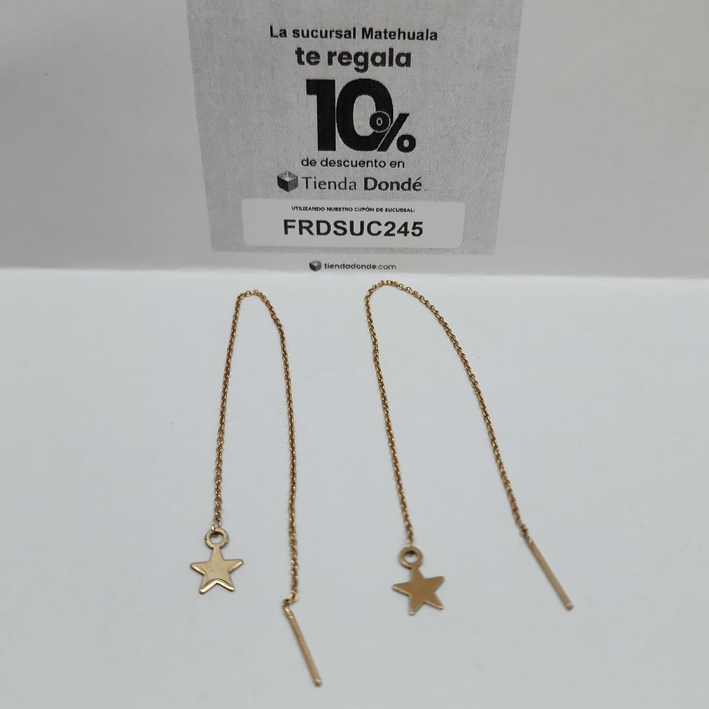 VIOLADORES PAR ORO 10 K 1,20 GRMS (SEMINUEVO)