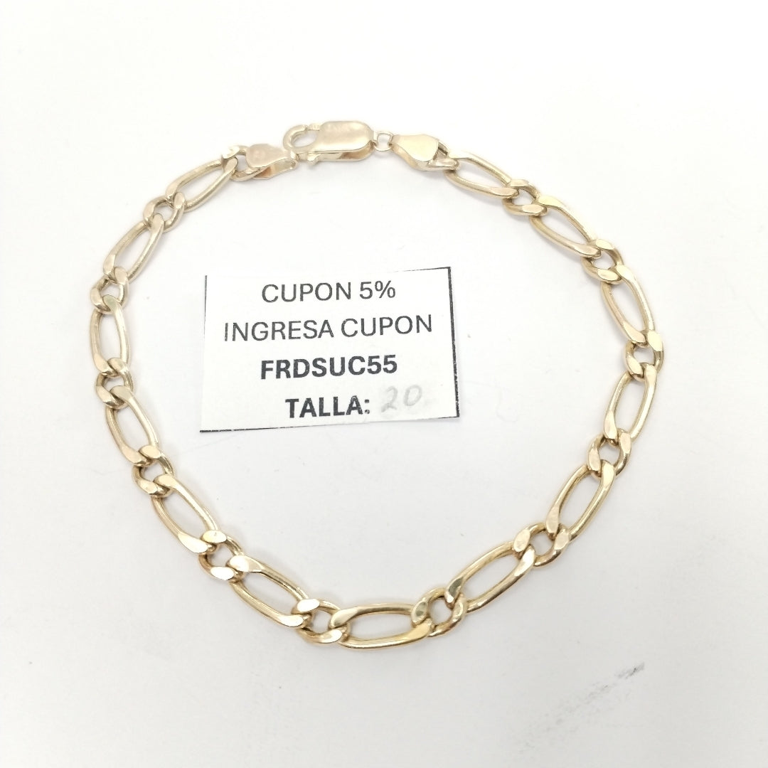 PULSERA ORO 14 K 5,20 GRMS (SEMINUEVO)