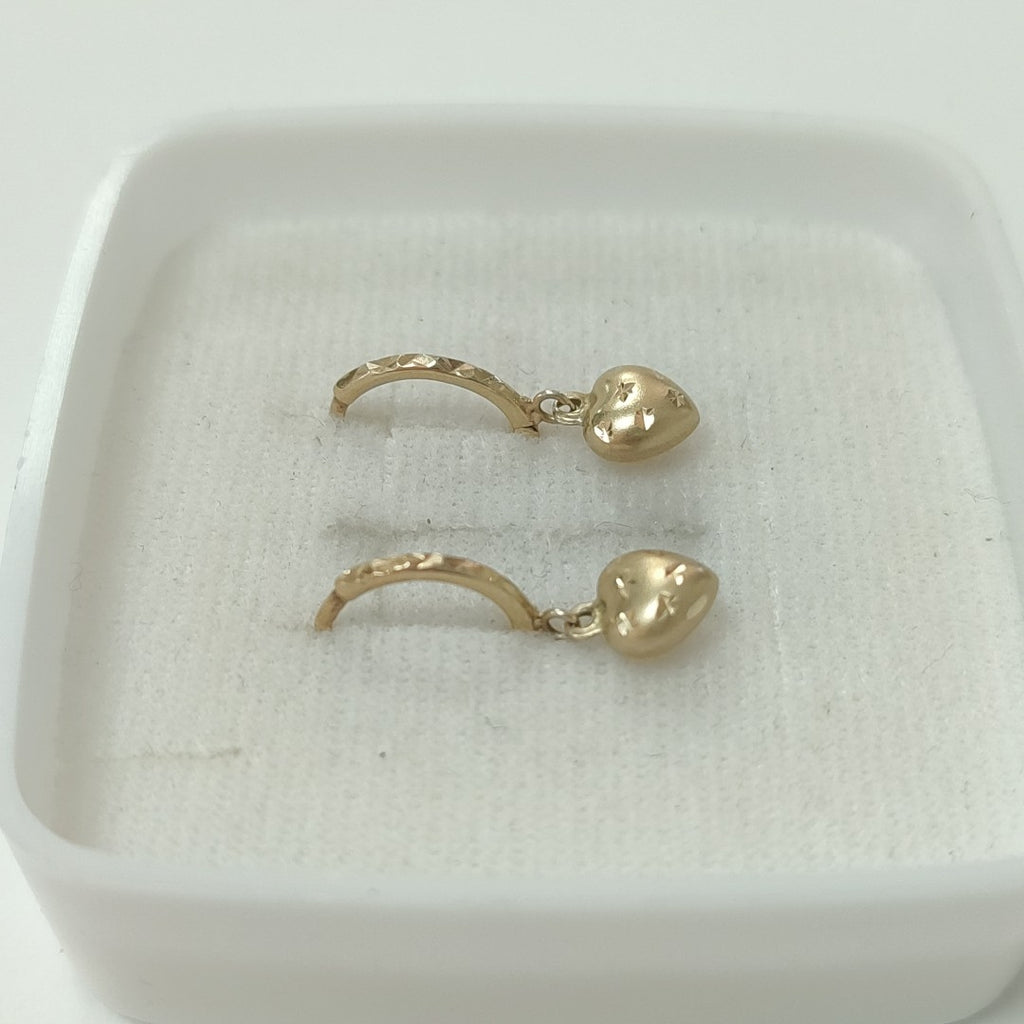 ARRACADAS PAR ORO 14 K 1.1 GRMS (SEMINUEVO)