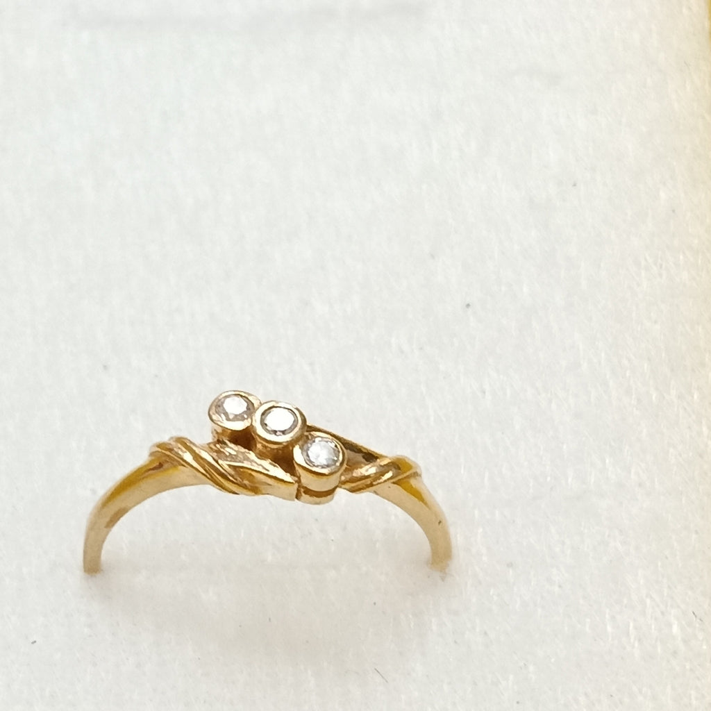 ANILLO ORO 10 K 1,80 GRMS (SEMINUEVO)