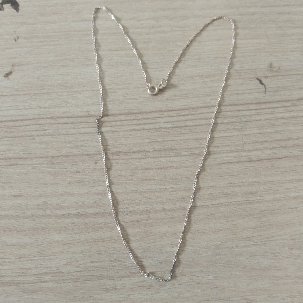 CADENA PLATA 1,40 GRMS (SEMINUEVO)