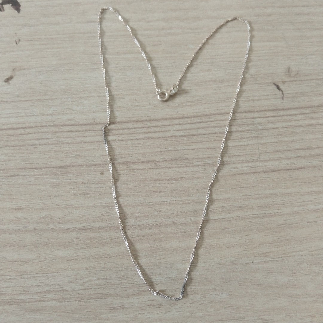 CADENA PLATA 1,40 GRMS (SEMINUEVO)