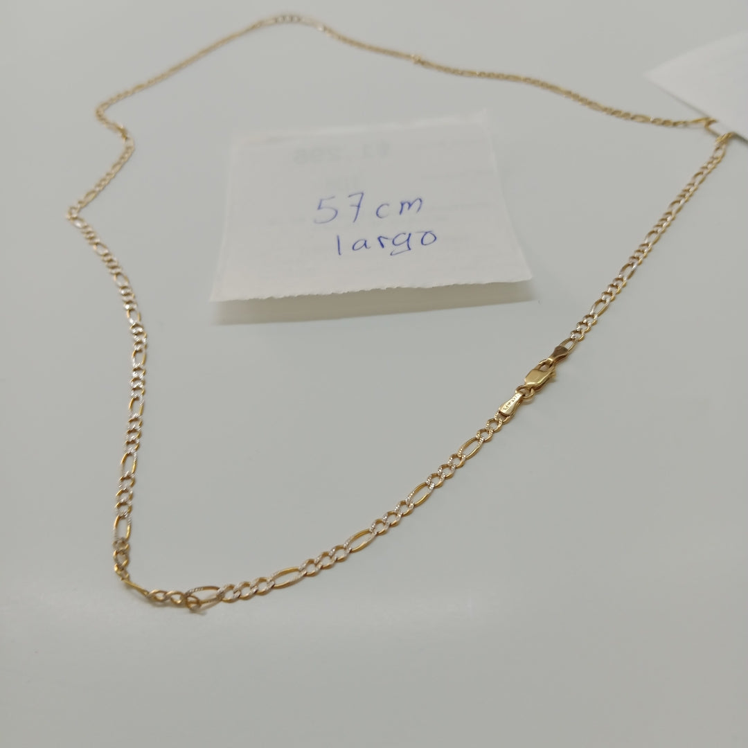 K1 4,70 GRMS 14 K ESPECIFICACIONES COMPLEMENTARIAS CADENA TEJIDO CARTIER (SEMINUEVO)