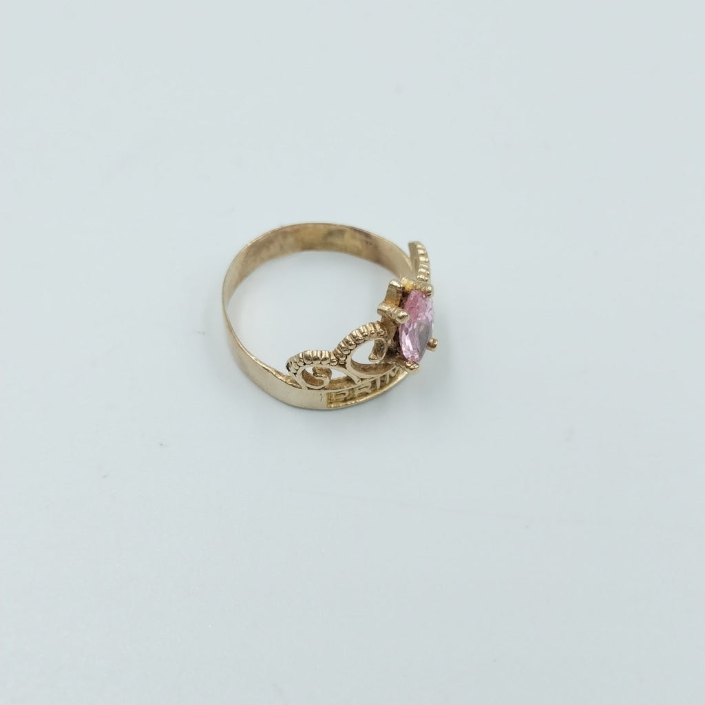 ANILLO DE GRADUACIÓN ORO 10 K 2.5 GRMS (SEMINUEVO)