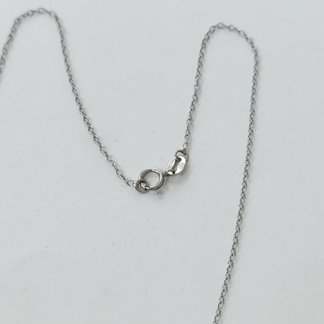 CADENA PLATA 0,80 GRMS (SEMINUEVO)