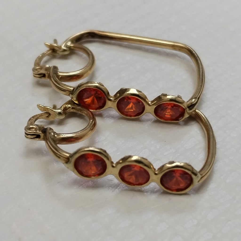 ARETES PAR ORO 10 K 2,80 GRMS (SEMINUEVO)