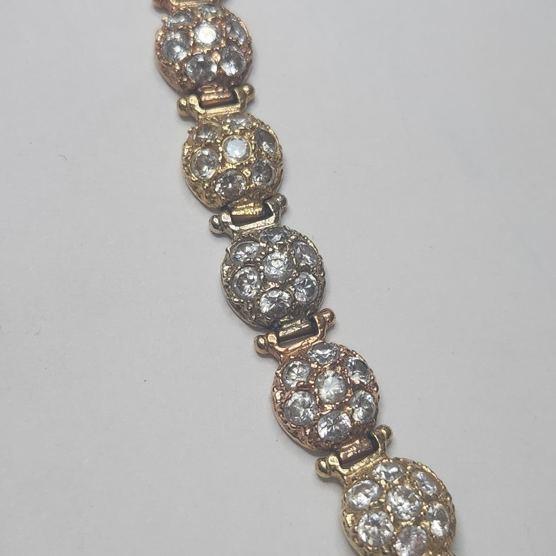 PULSERA ORO, ORO COMBINADO 14 K 15.5 GRMS (SEMINUEVO)