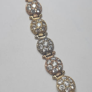 PULSERA ORO, ORO COMBINADO 14 K 15.5 GRMS (SEMINUEVO)