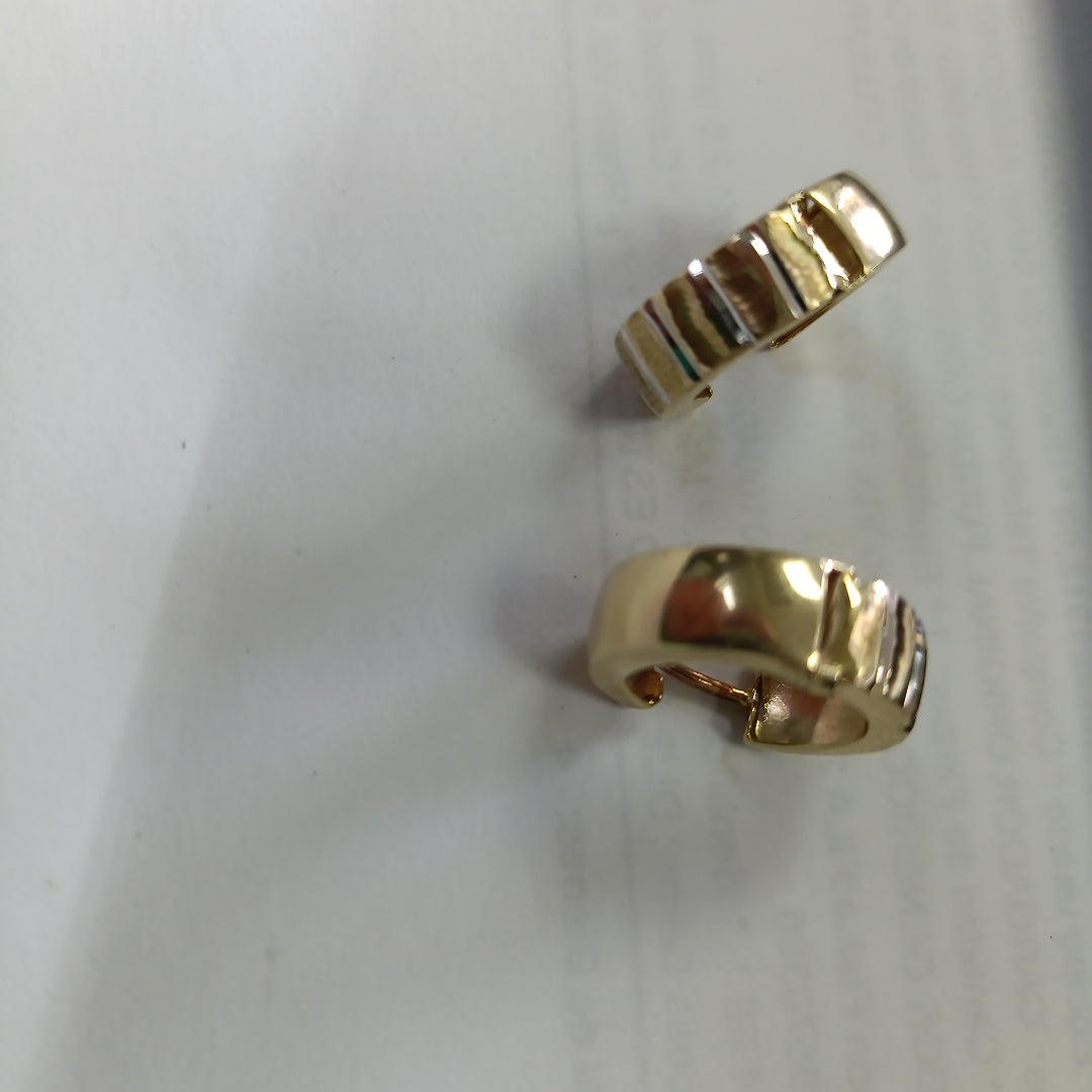 ARETES PAR ORO 10 K 2,50 GRMS (SEMINUEVO)