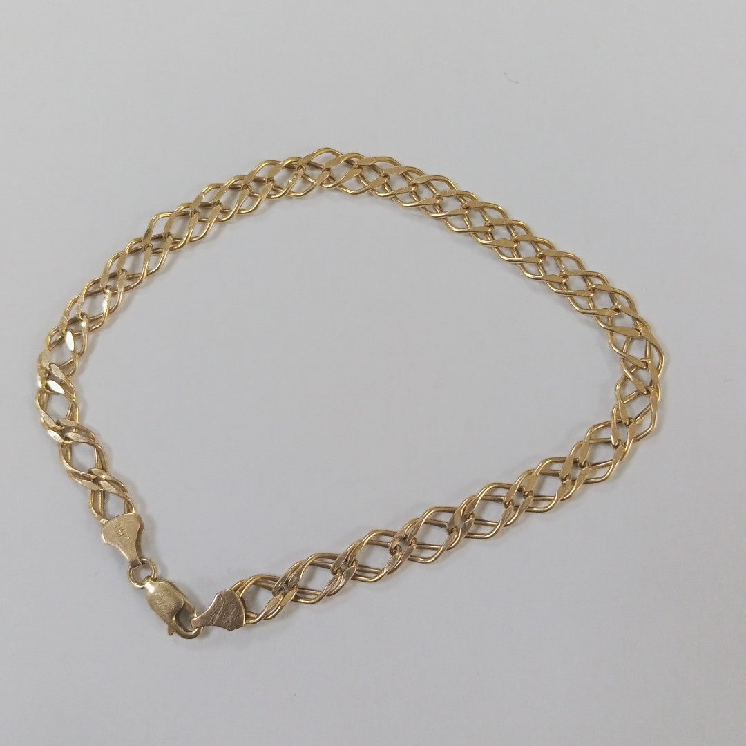 PULSERA ORO 14 K 3.6 GRMS (SEMINUEVO)
