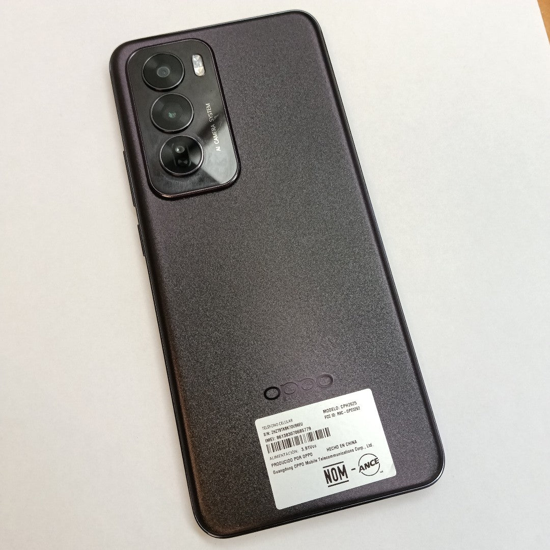 CELULAR OPPO   RENO12 5G CPH2625 (2024) 512 GB 12 GB RAM (SEMINUEVO)