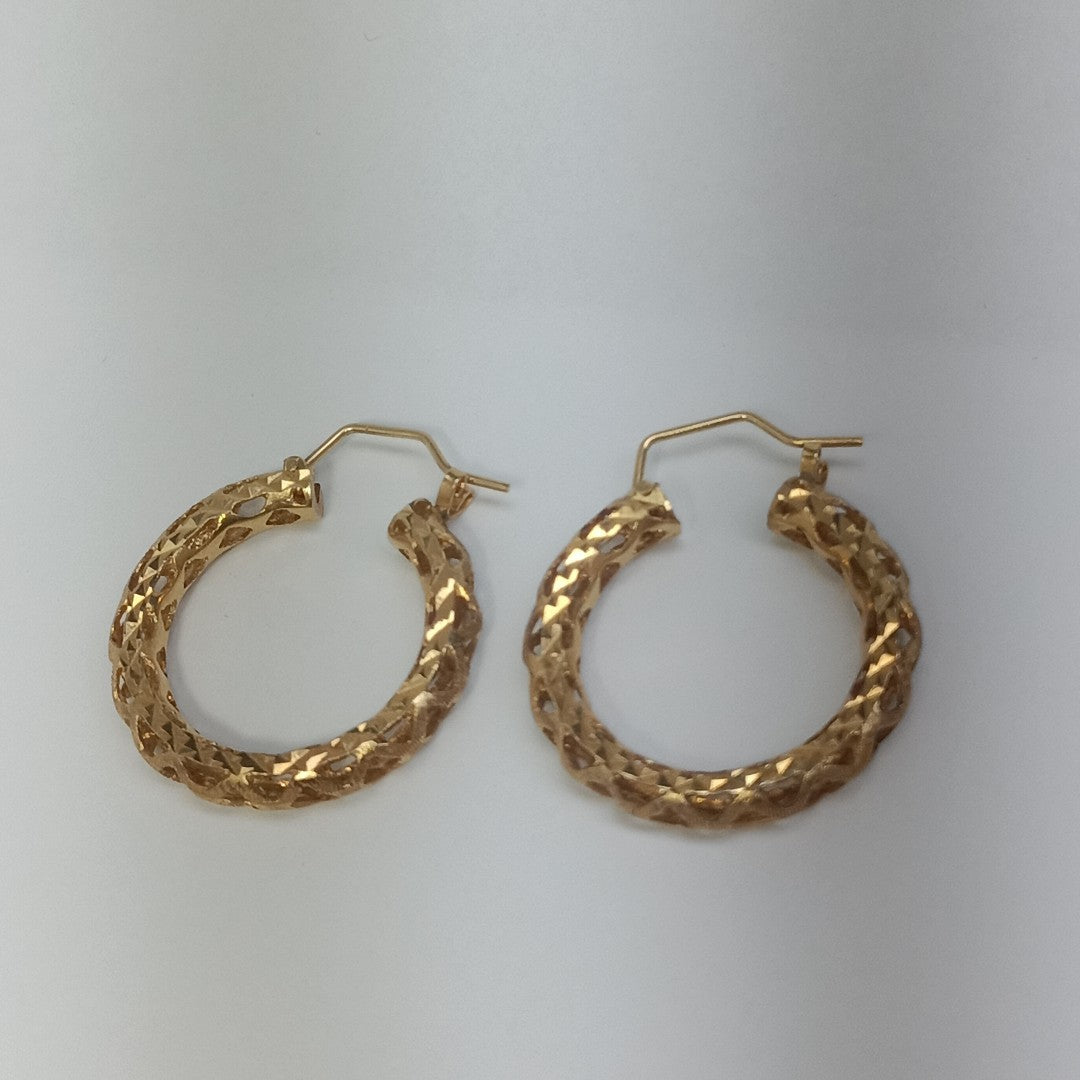 ARRACADAS PAR ORO 14 K 6,60 GRMS (SEMINUEVO)
