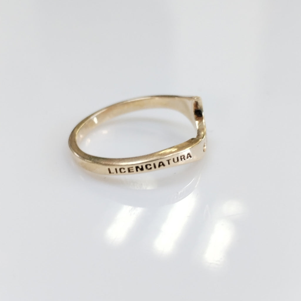 ANILLITO ORO 14 K 1.9 GRMS (SEMINUEVO)