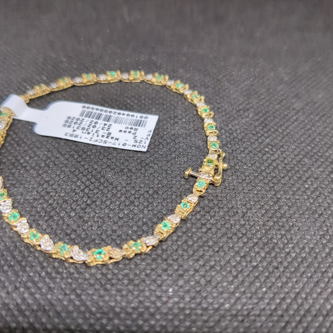 PULSERA ORO 14 K 3.9 GRMS (SEMINUEVO)