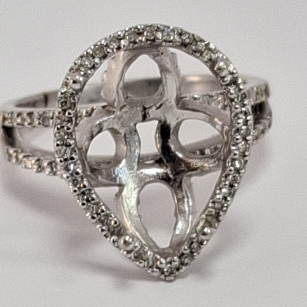 ANILLITO ORO, ORO BLANCO 14 K 5.1 GRMS (SEMINUEVO)
