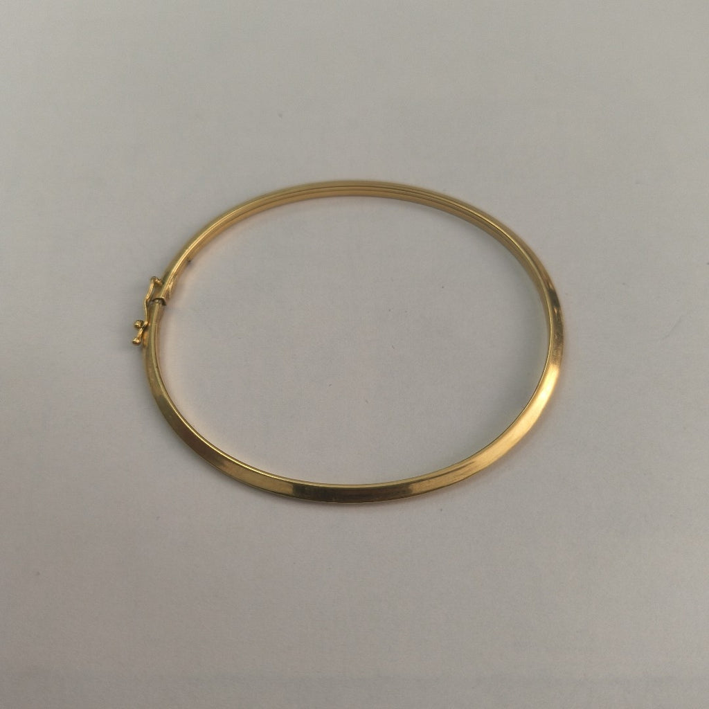 PULSERA RIGIDA ORO 14 K 3.4 GRMS (SEMINUEVO)