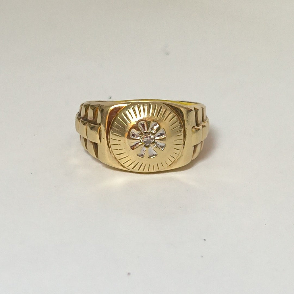 ANILLO ORO 10 K 4.1 GRMS (SEMINUEVO)