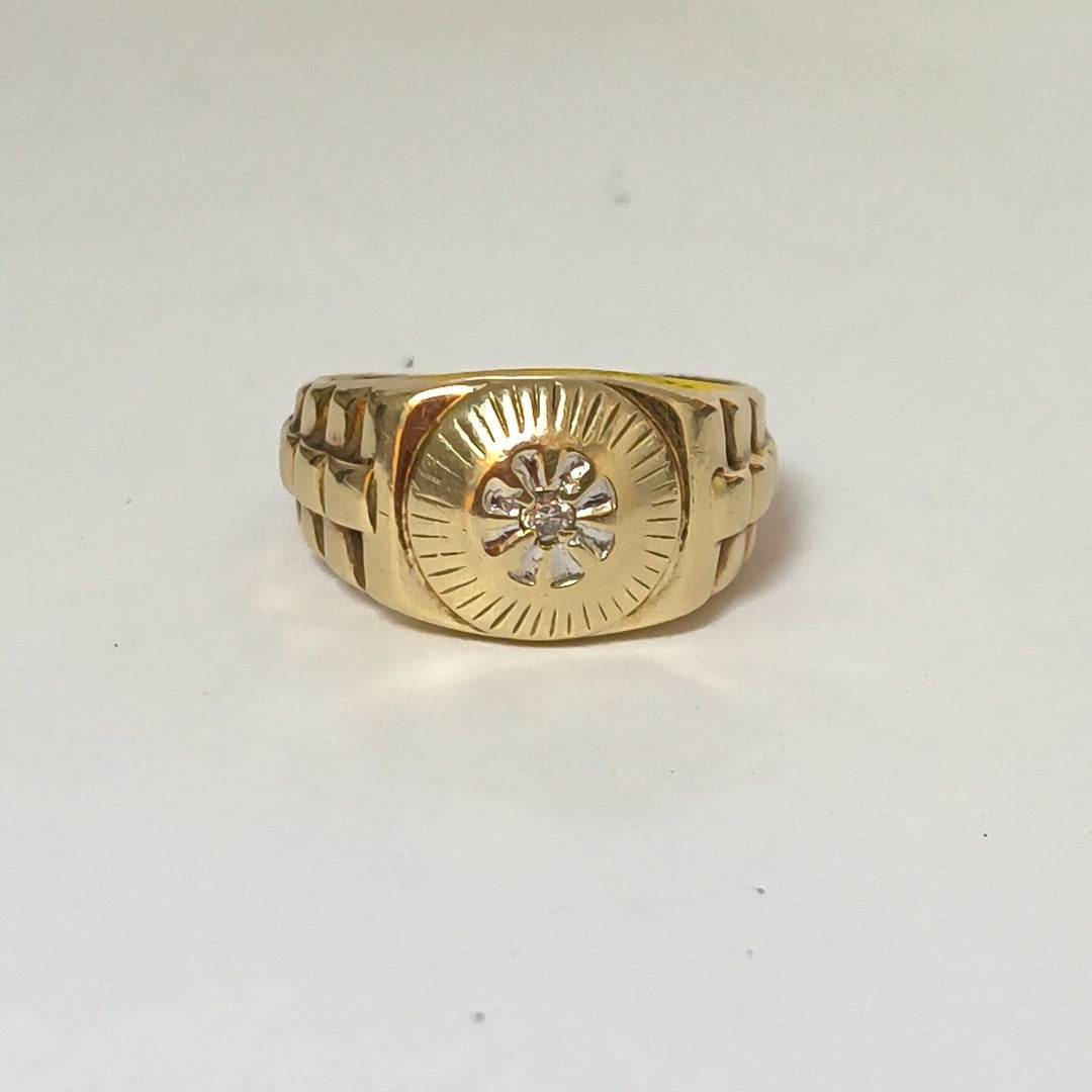 ANILLO ORO 10 K 4.1 GRMS (SEMINUEVO)