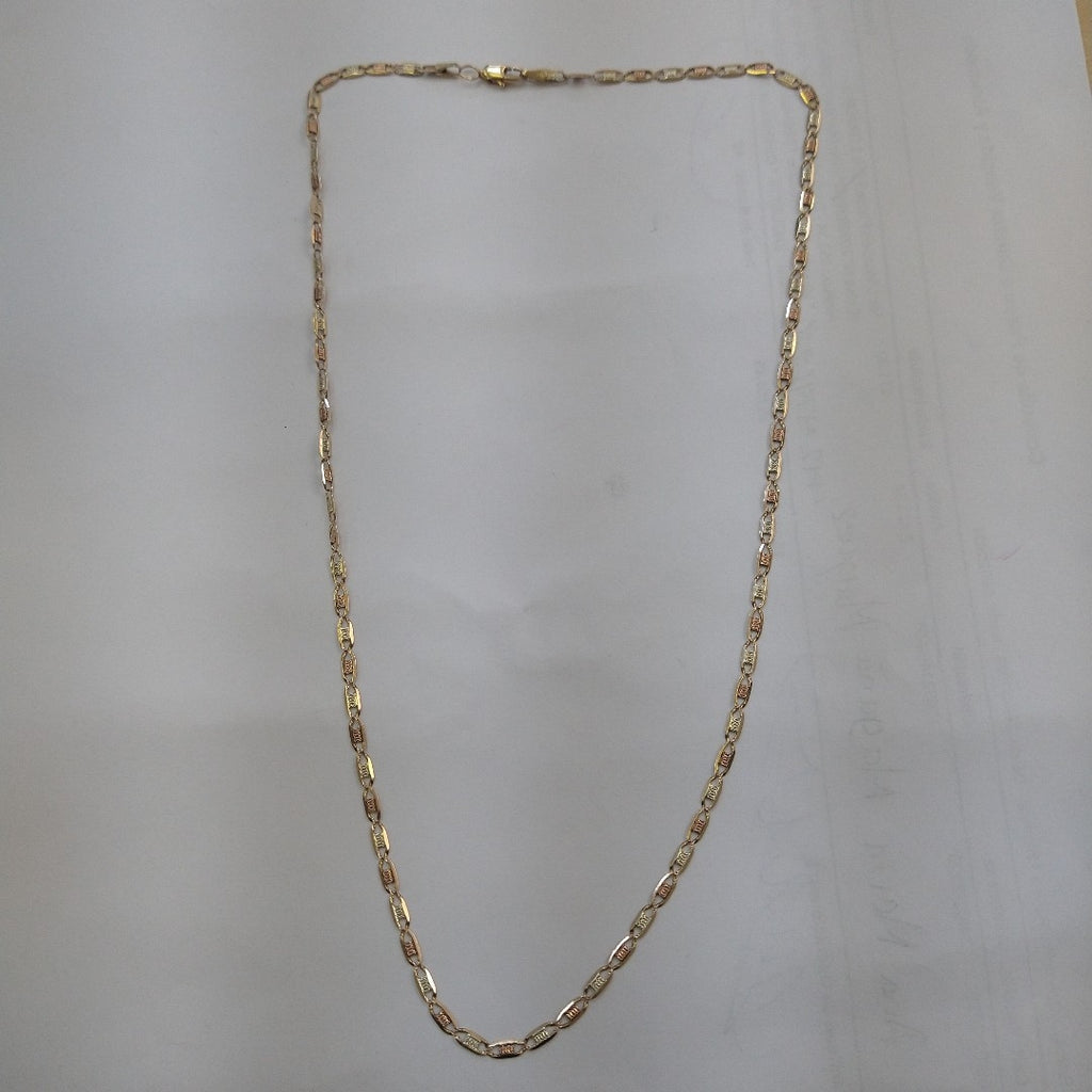 CADENA ORO COMBINADO 10 K 4,00 GRMS (SEMINUEVO)