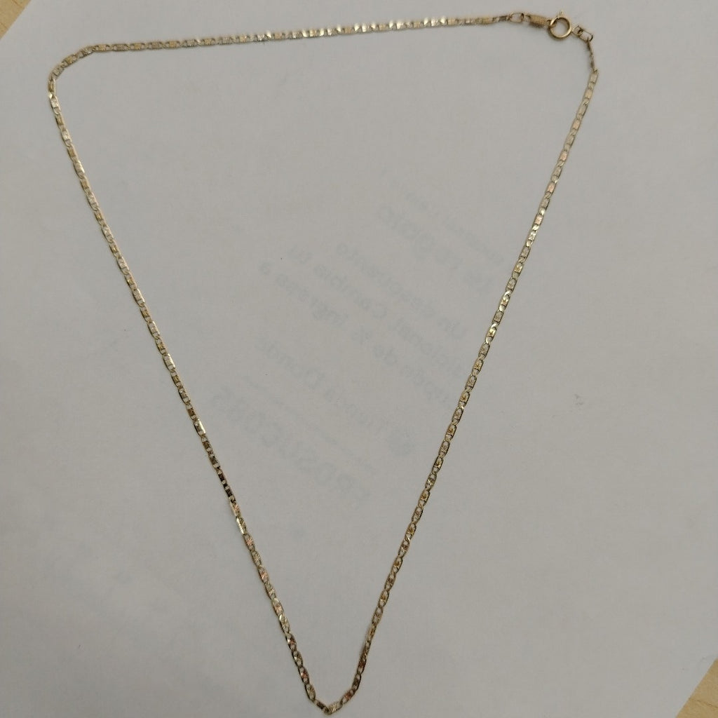 CADENA ORO, ORO COMBINADO 10 K 1.9 GRMS (SEMINUEVO)