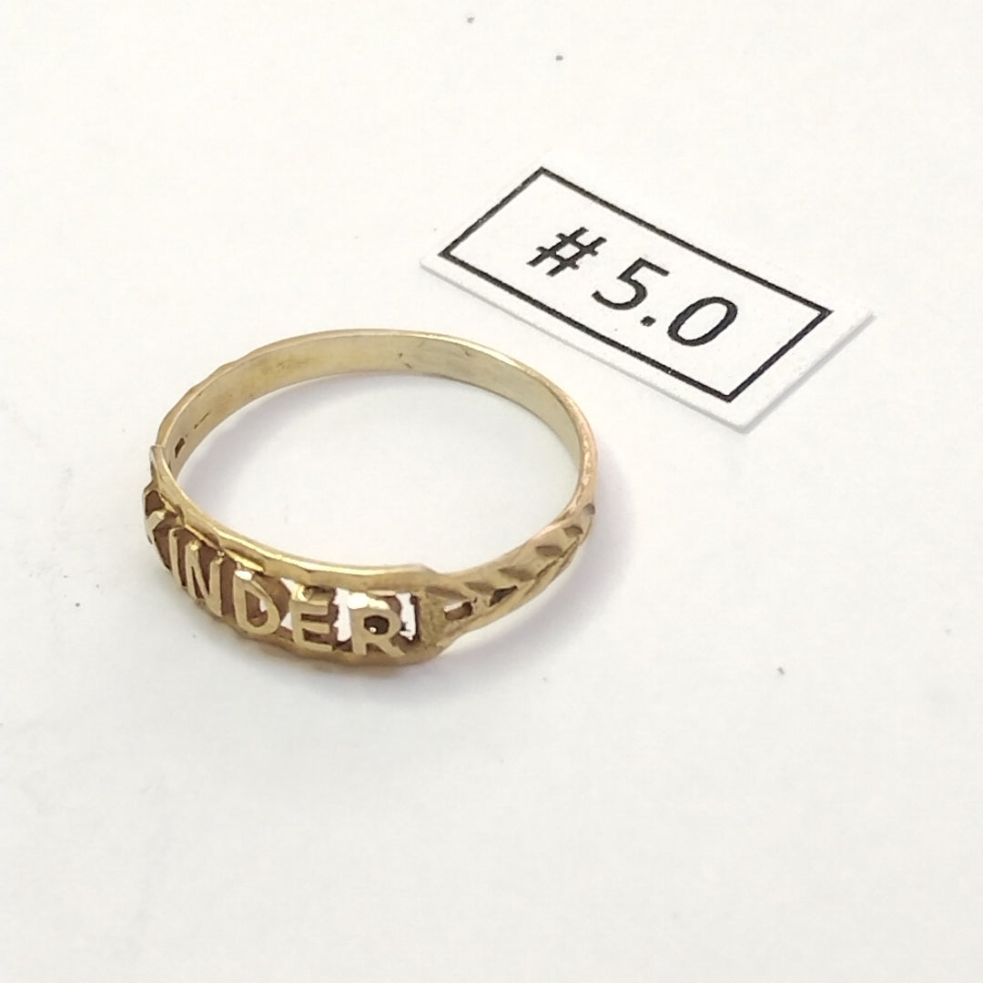 ANILLITO ORO 10 K 1,70 GRMS (SEMINUEVO)