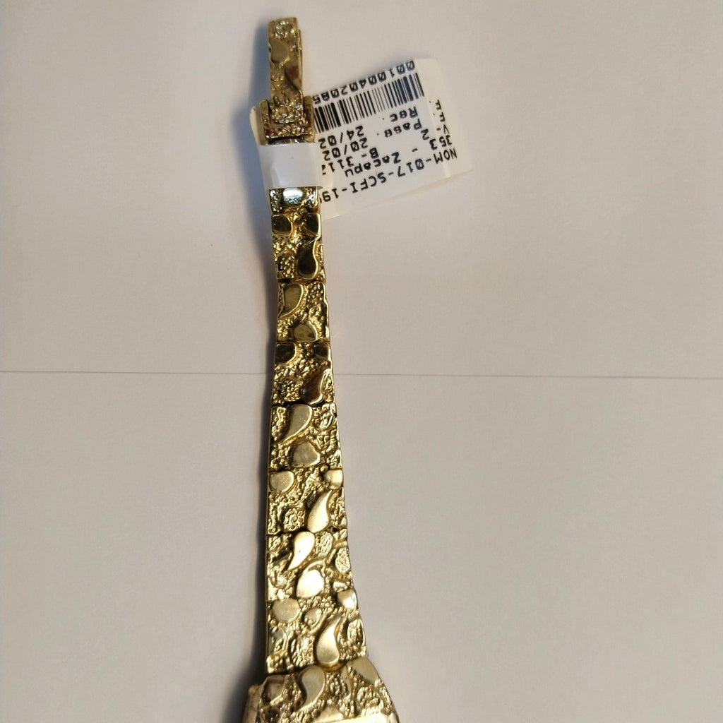 RELOJ CAJA ACERO PULSO ORO ORO 8 K 16.6 GRMS (SEMINUEVO)