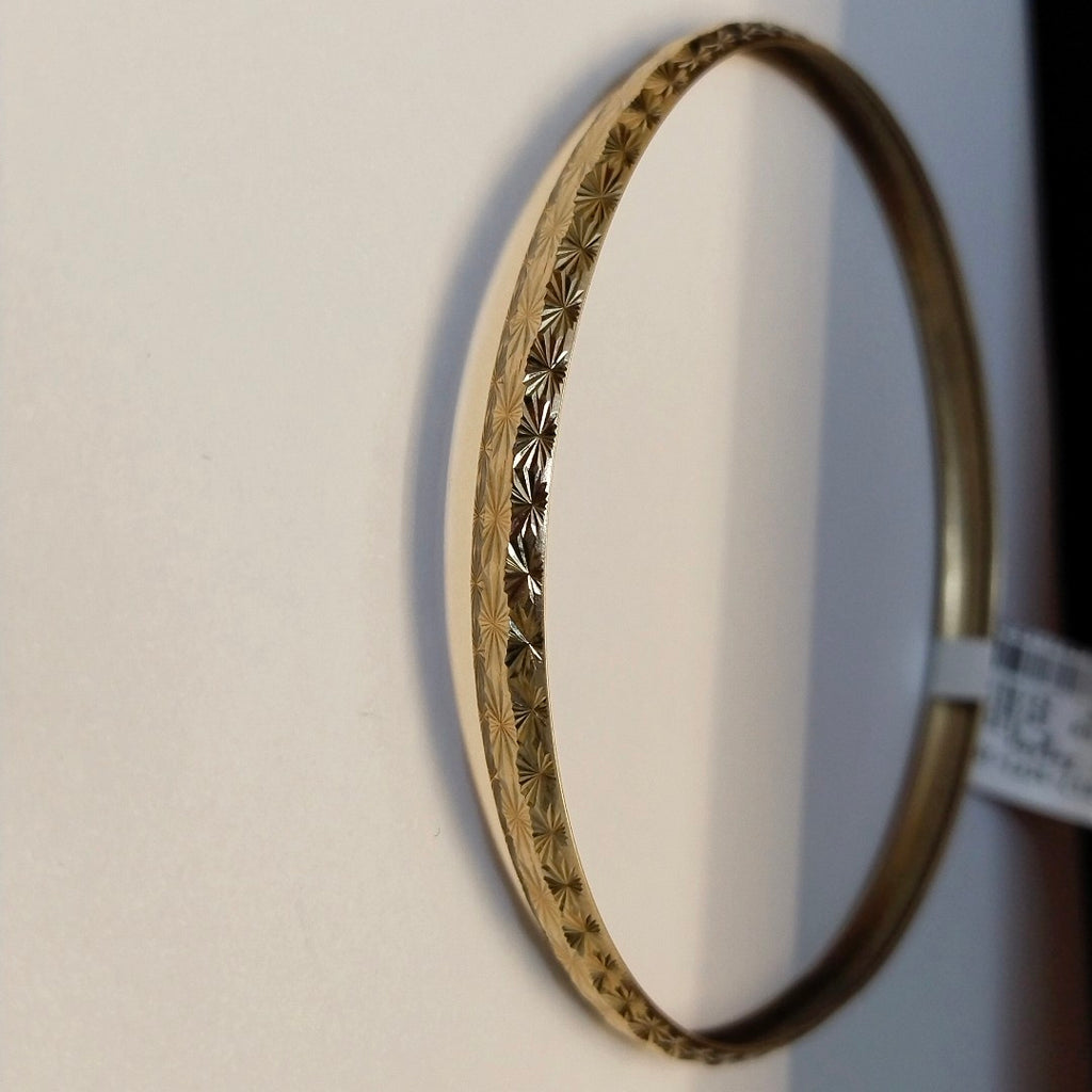 PULSERA RIGIDA ORO 10 K 4,21 GRMS (SEMINUEVO)