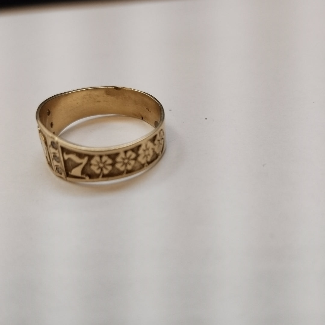 ANILLITO ORO 14 K 3.9 GRMS (SEMINUEVO)