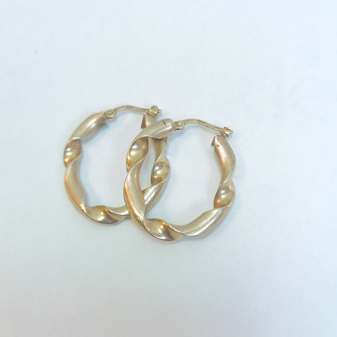 ARRACADAS PAR ORO 14 K 3,60 GRMS (SEMINUEVO)