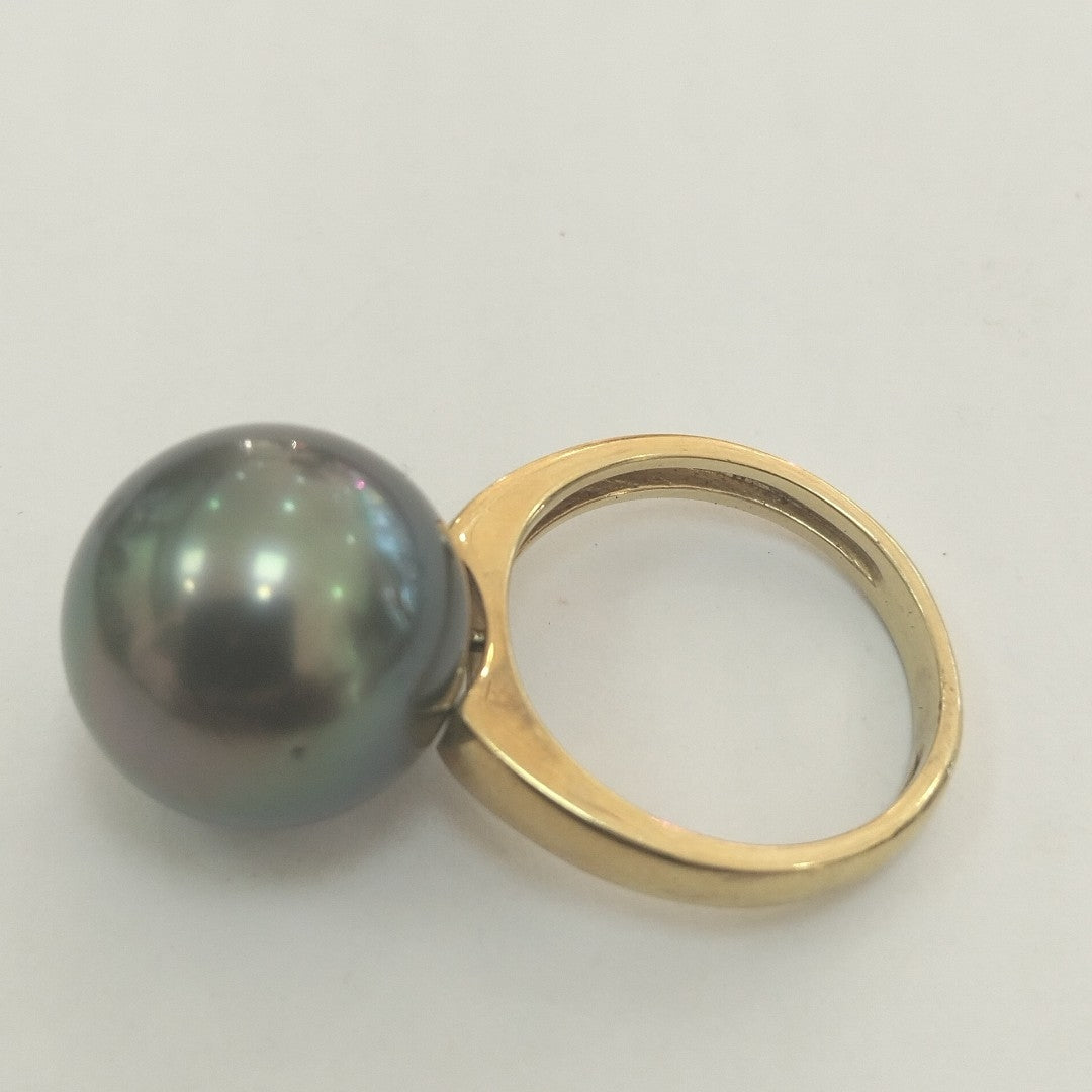K1 7,70 GRMS 18 K ESPECIFICACIONES COMPLEMENTARIAS ANILLITO CON PIEDRA CIRCULAR (SEMINUEVO)