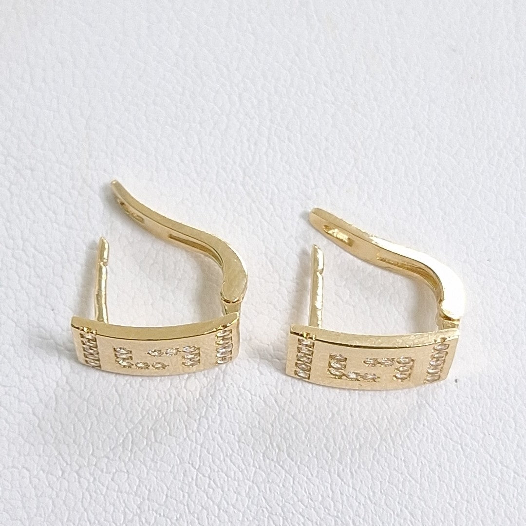 BROQUELES ORO 14K 2.3 (NUEVO)