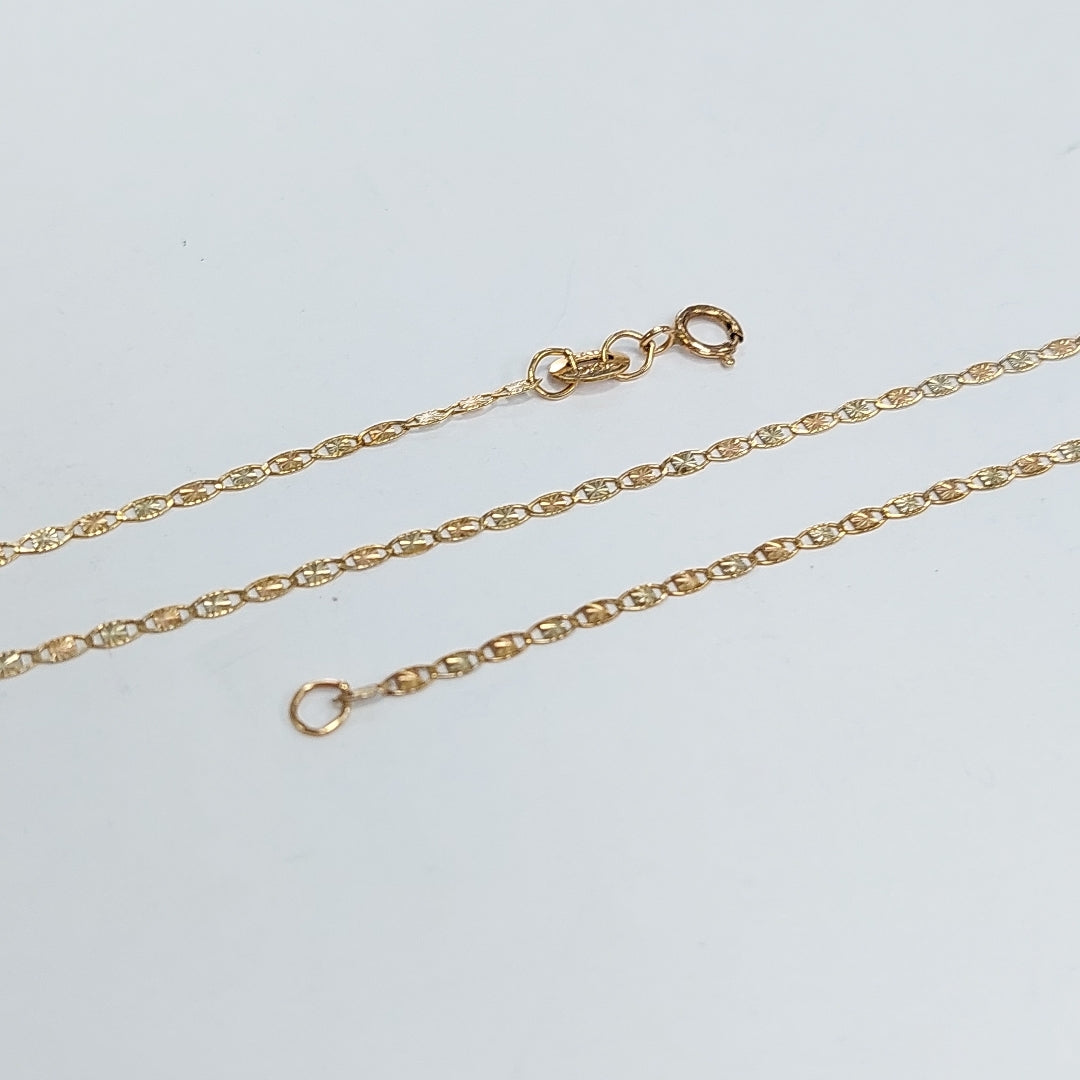 CADENA ORO 10 K 1.2 GRMS (SEMINUEVO)