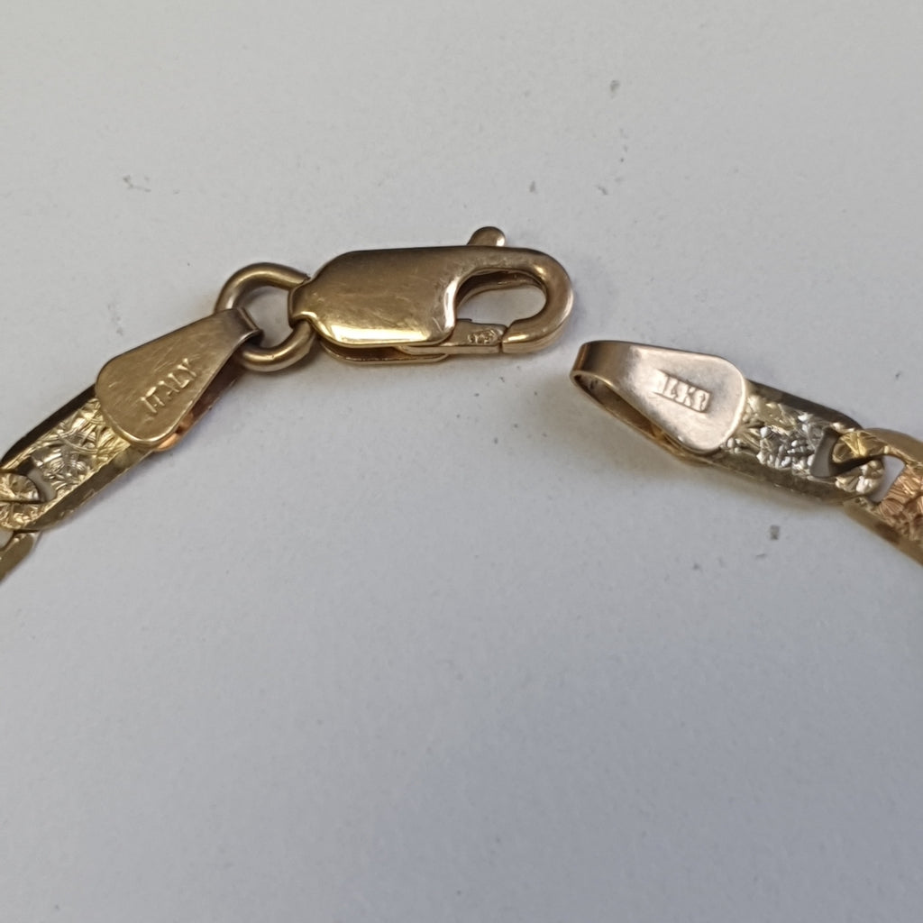 PULSERA ORO 14 K 4,90 GRMS (SEMINUEVO)