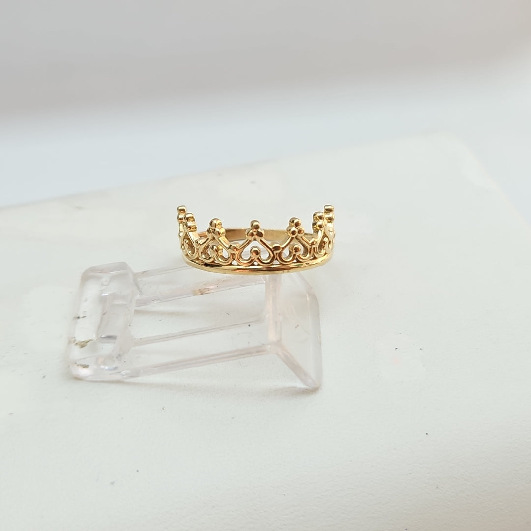ANILLO ORO 10 K 1.8 GRMS (SEMINUEVO)