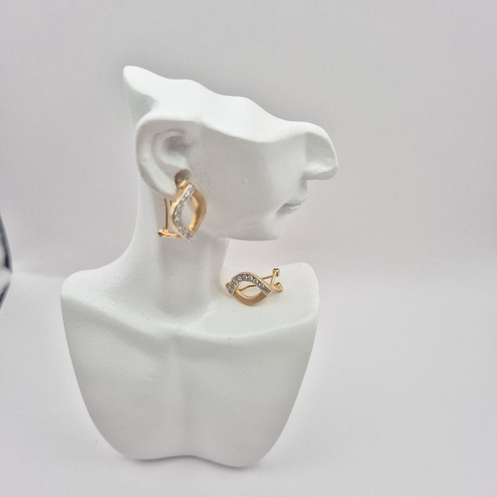 ARETES PAR ORO 10 K 2.7 GRMS (SEMINUEVO)