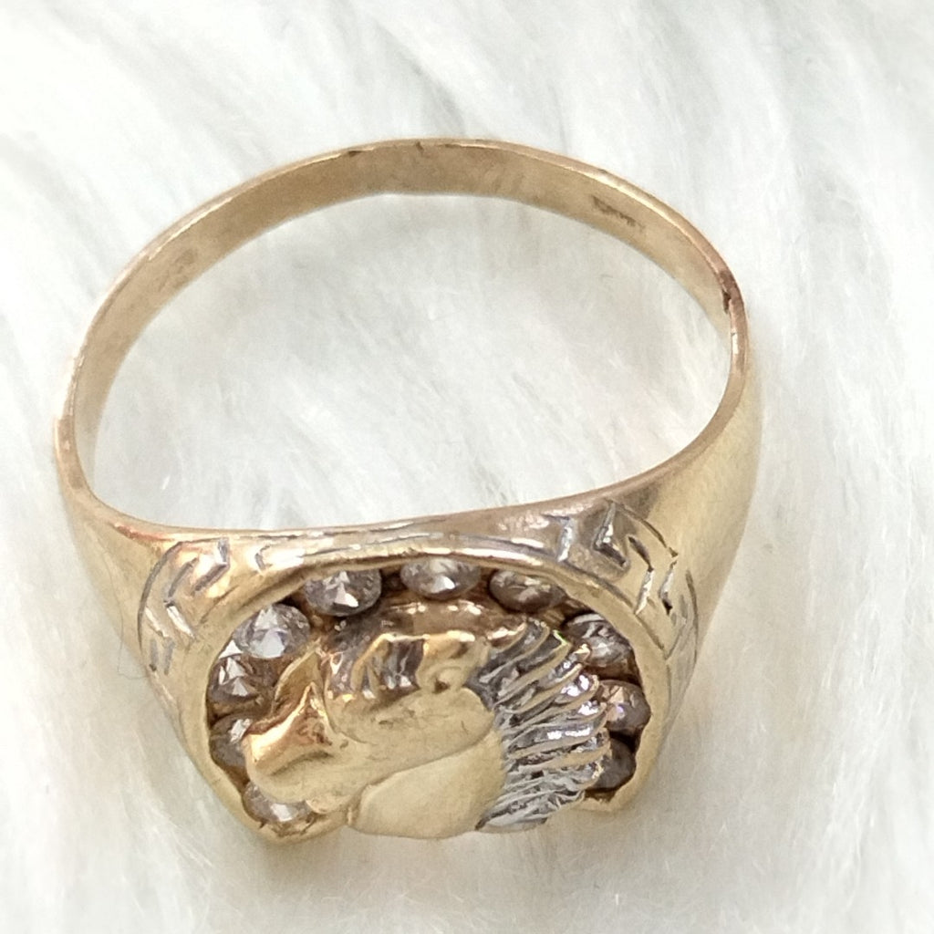 ANILLO ORO 10 K 4.8 GRMS (SEMINUEVO)