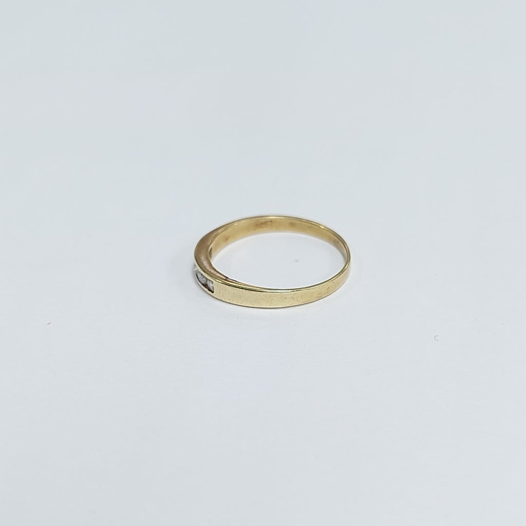 ANILLO ORO 14 K 1,50 GRMS (SEMINUEVO)