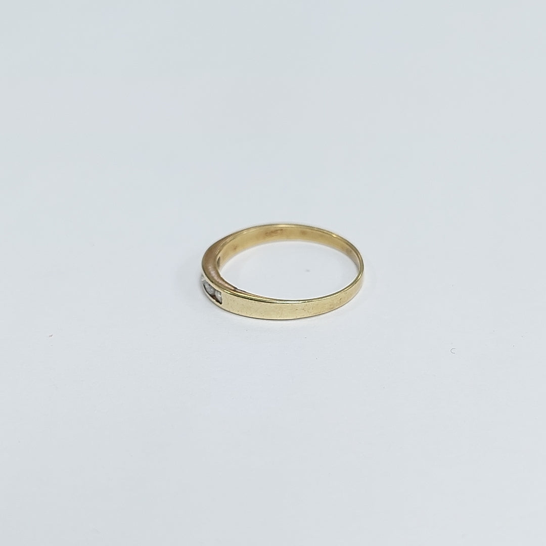 ANILLO ORO 14 K 1,50 GRMS (SEMINUEVO)