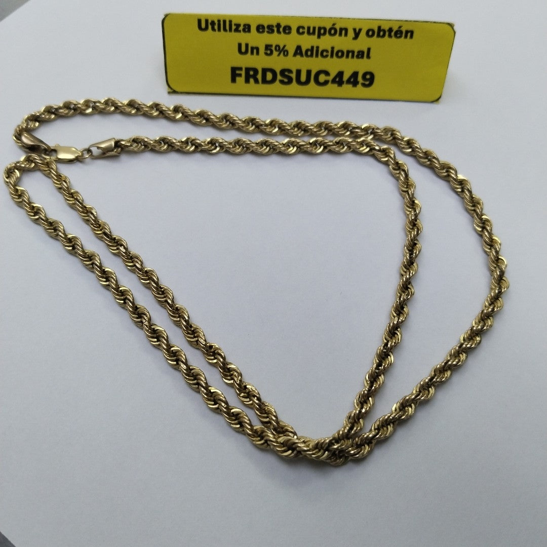 CADENA ORO 10 K 7.2 GRMS (SEMINUEVO)