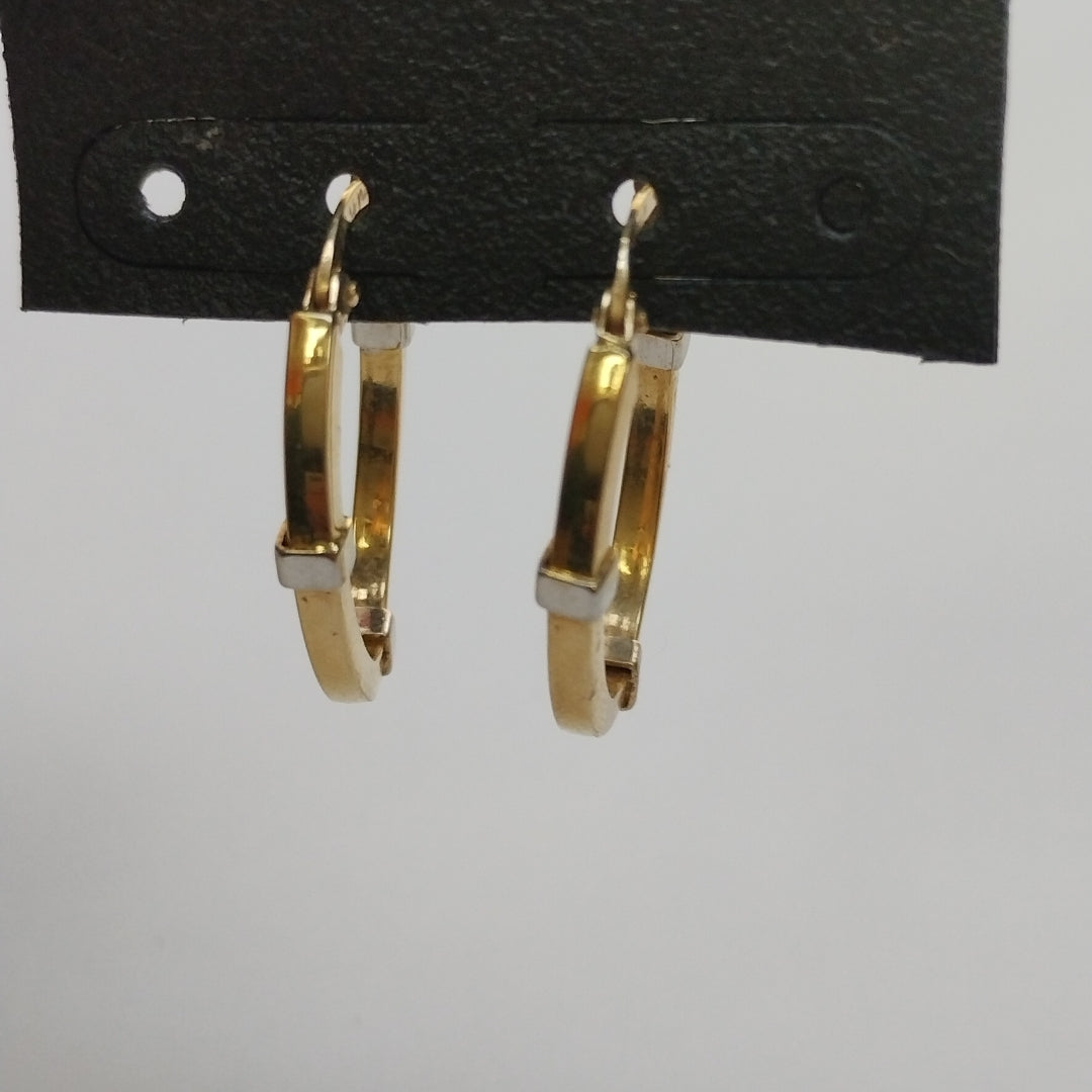 ARRACADAS PAR ORO 14 K 2,20 GRMS (SEMINUEVO)