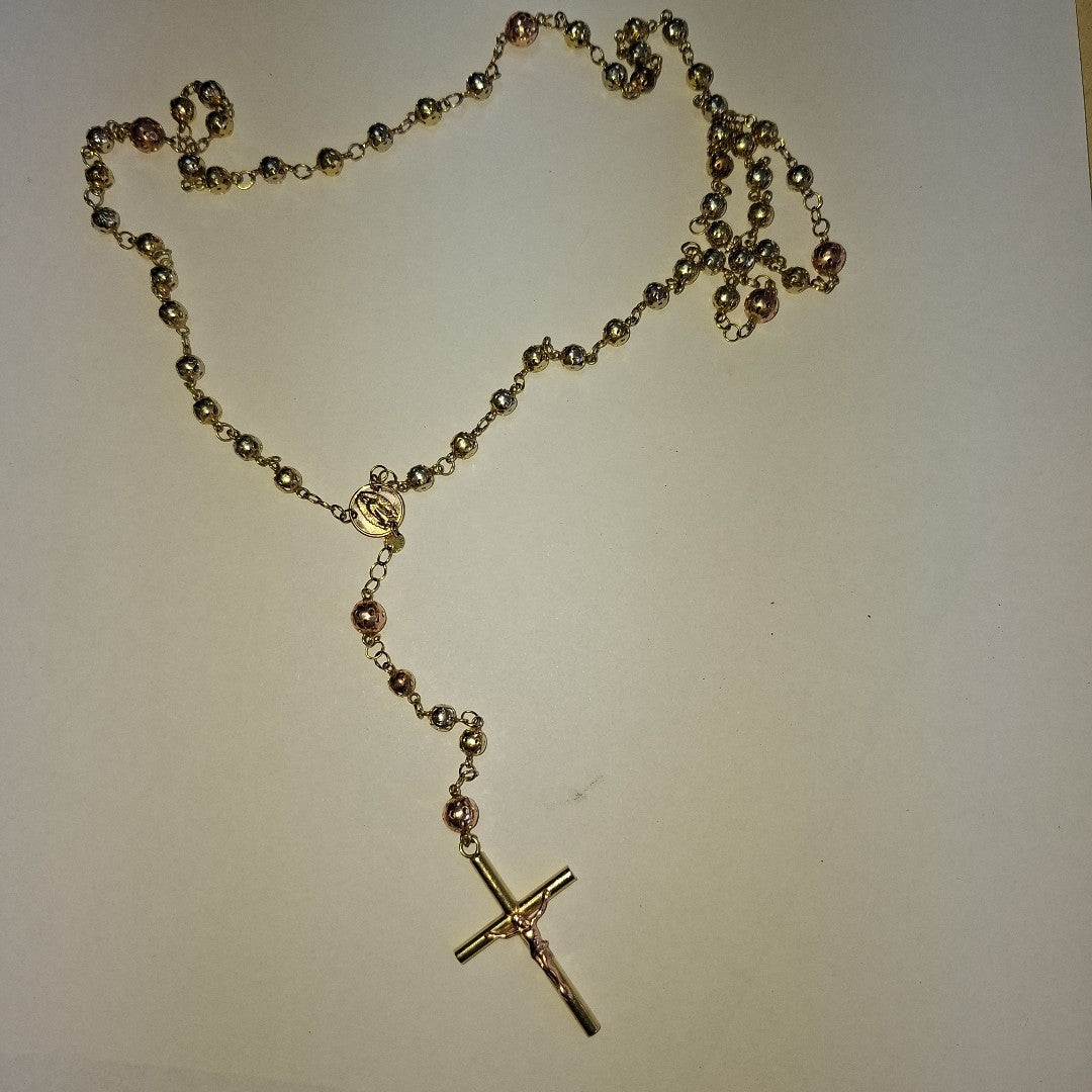 ROSARIO ORO COMBINADO 10 K 5,20 GRMS (SEMINUEVO)