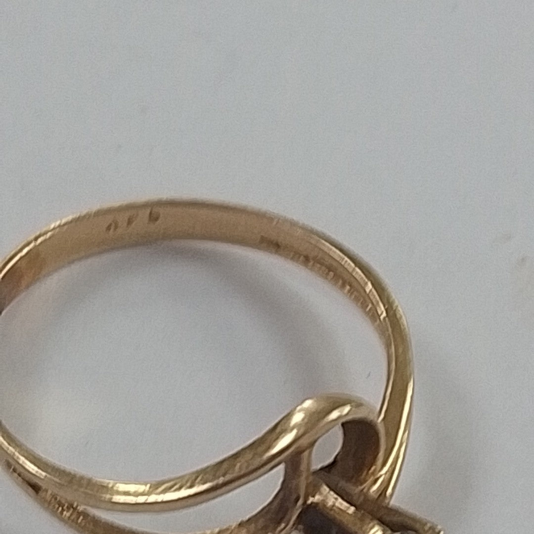 SOLITARIO ORO 14 K 2,20 GRMS (SEMINUEVO)