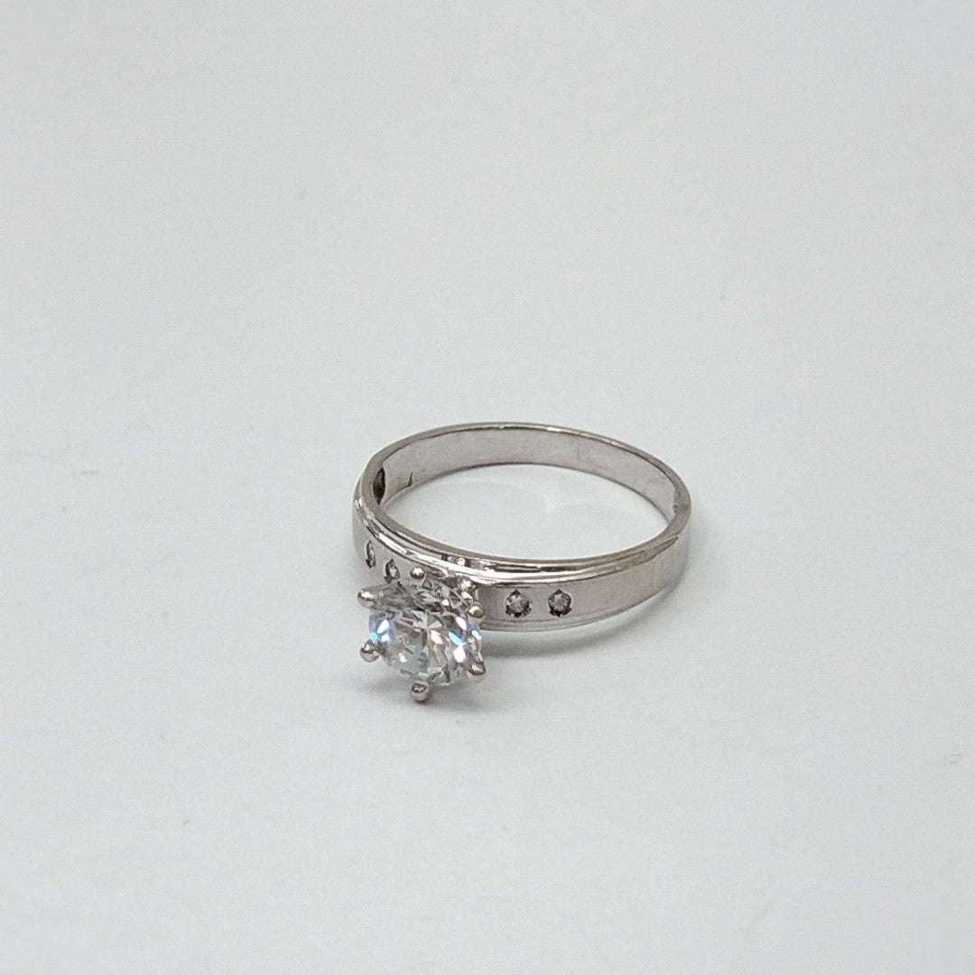 ANILLITO ORO BLANCO 14 K 2,80 GRMS (SEMINUEVO)